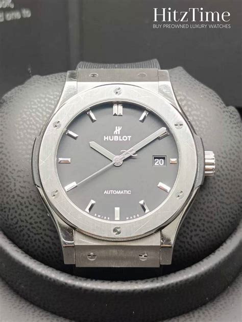 hublot classic fusion racing grey titanium 42mm 542.nx.7071.lr|HUBLOT CLASSIC FUSION RACING GRAY.